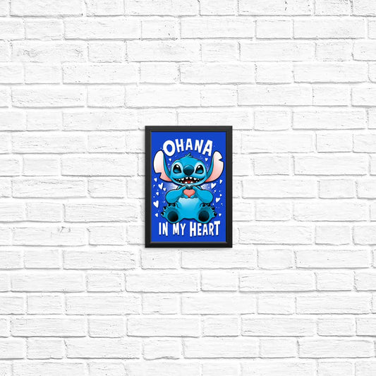 Ohana in My Heart - Posters & Prints