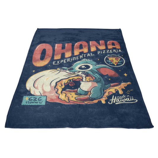 Ohana Pizzeria - Fleece Blanket