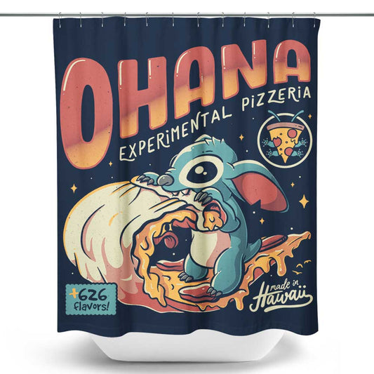 Ohana Pizzeria - Shower Curtain
