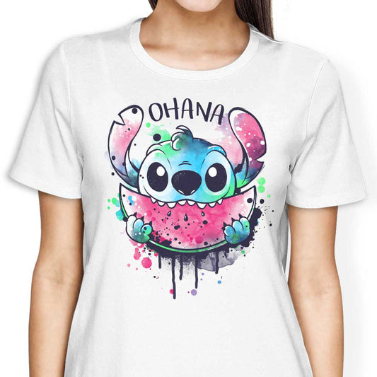 Ohana Watercolormelon - Women's Apparel