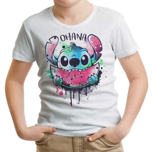 Ohana Watercolormelon - Youth Apparel