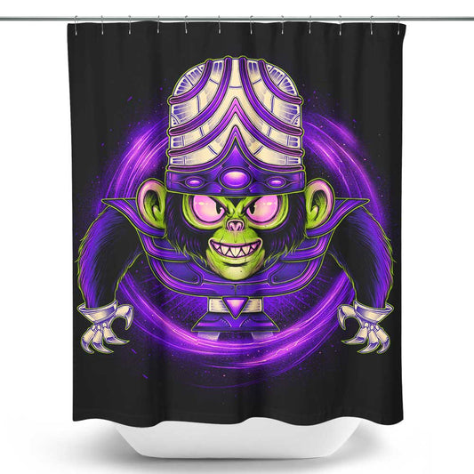 One Bad Monkey - Shower Curtain