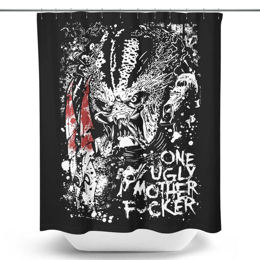 One Ugly Hunter - Shower Curtain