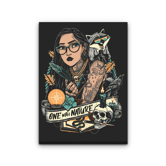 One with Nature - Canvas Print