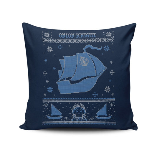 Onion Knight Sweater - Throw Pillow