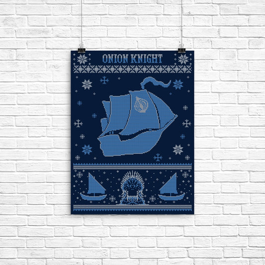Onion Knight Sweater - Poster