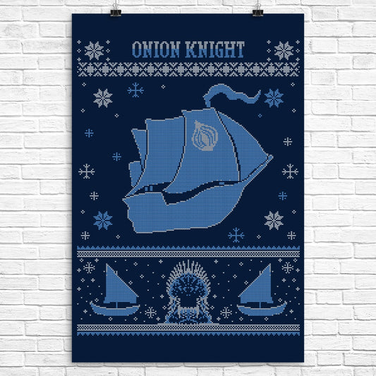 Onion Knight Sweater - Poster