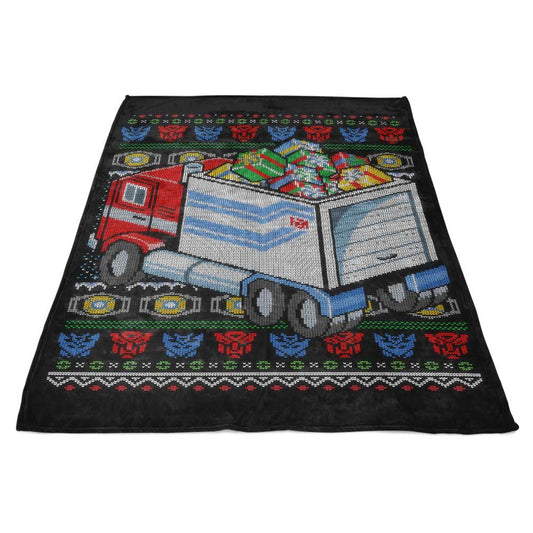 Optimus Sweater - Fleece Blanket