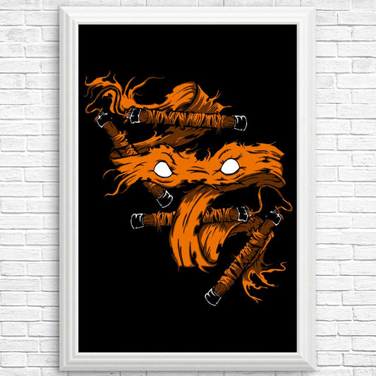 Orange Rage - Posters & Prints