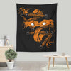Orange Rage - Wall Tapestry