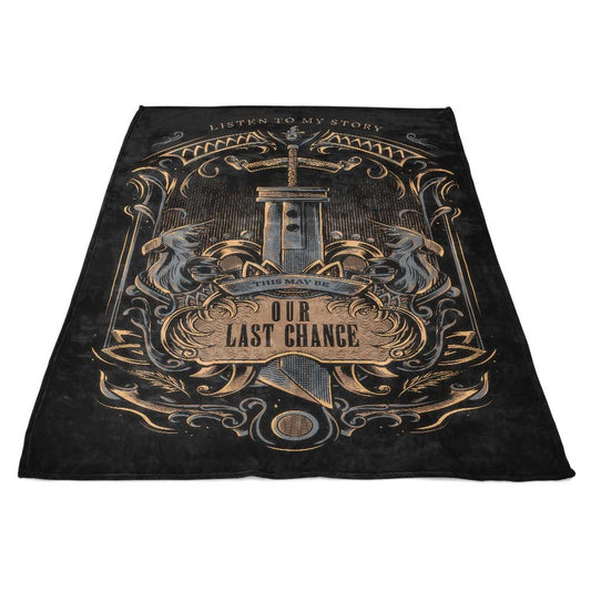 Our Last Chance - Fleece Blanket