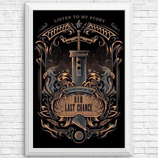 Our Last Chance - Posters & Prints