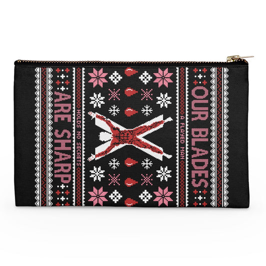 Our Sweaters are Stitched - Accessory Pouch