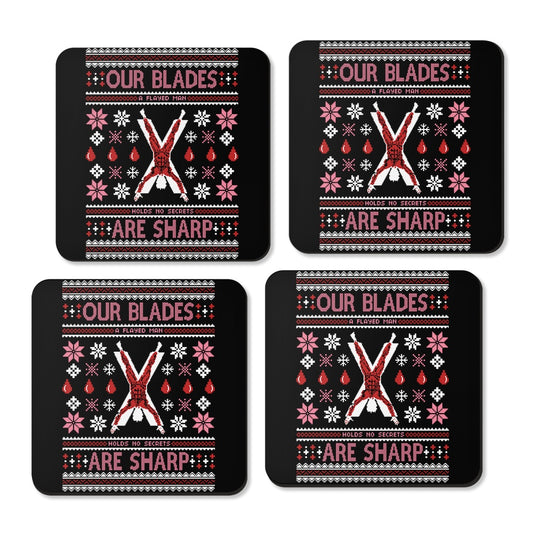Our Sweaters are Stitched - Coasters