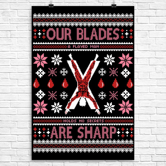 Our Sweaters are Stitched - Poster