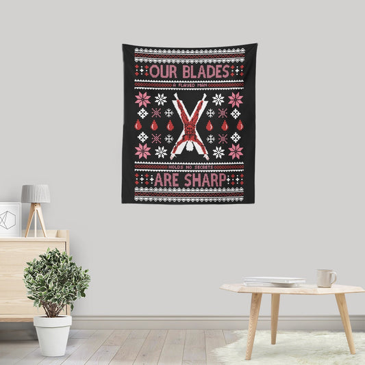 Our Sweaters are Stitched - Wall Tapestry