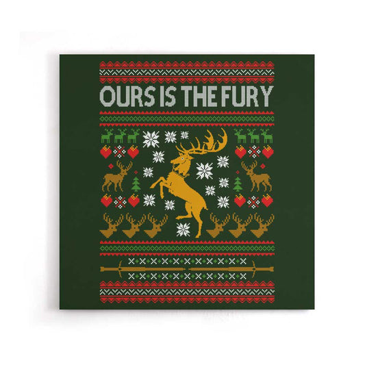 Ours is the Holiday - Canvas Print