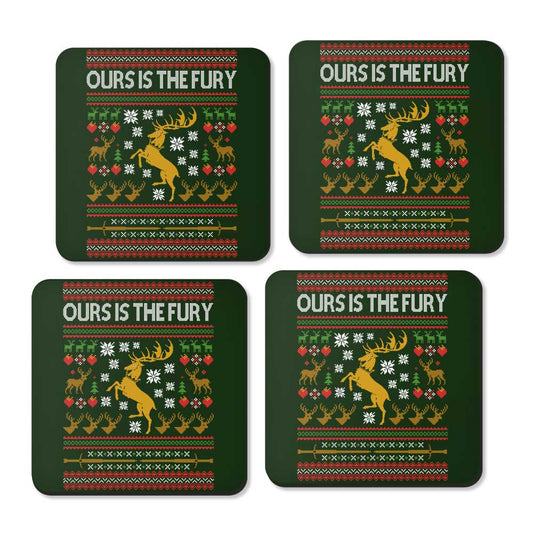 Ours is the Holiday - Coasters