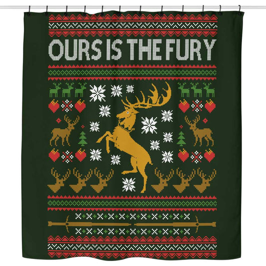 Ours is the Holiday - Shower Curtain
