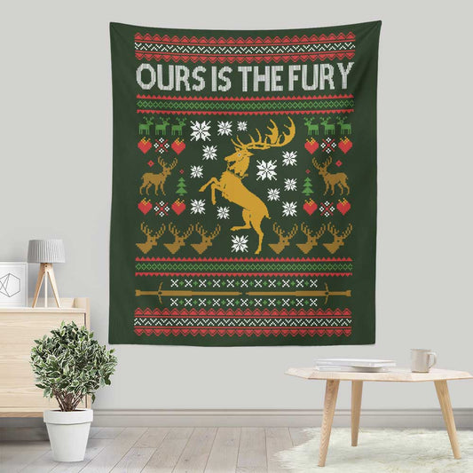 Ours is the Holiday - Wall Tapestry