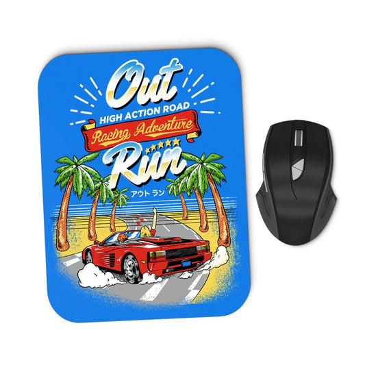 Outrun - Mousepad