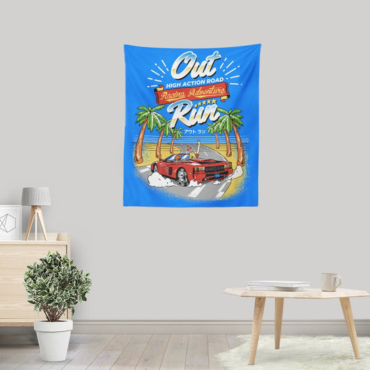 Outrun - Wall Tapestry