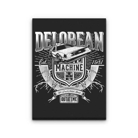 Outta Time - Canvas Print