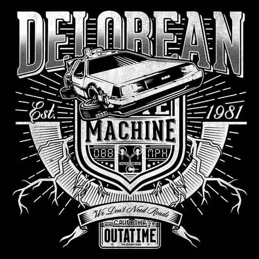 Outta Time - Shower Curtain