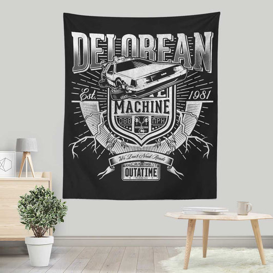 Outta Time - Wall Tapestry