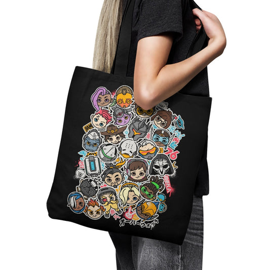 Overcute Heroes - Tote Bag