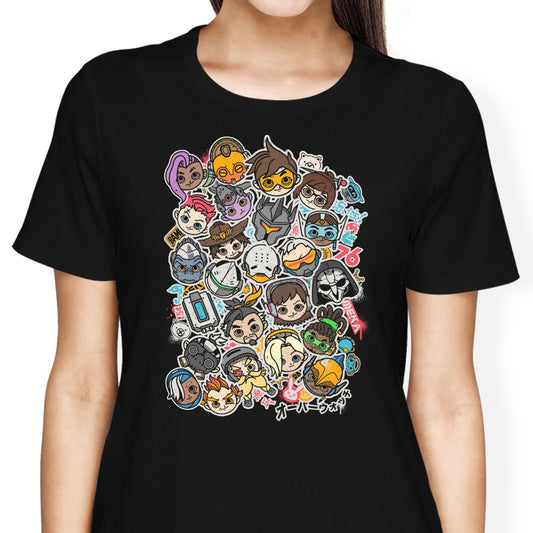 Overcute Heroes - Women's Apparel