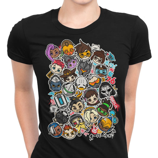 Overcute Heroes - Women's Apparel