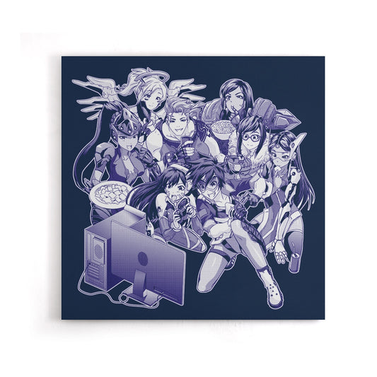 Overnight Party - Canvas Print