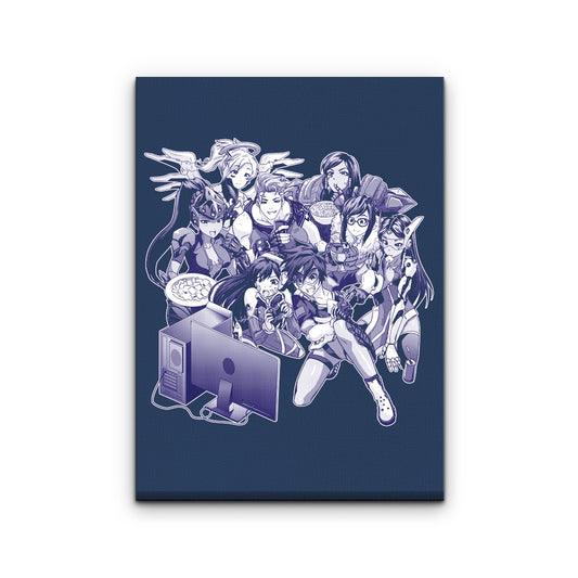 Overnight Party - Canvas Print