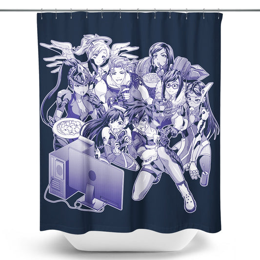 Overnight Party - Shower Curtain