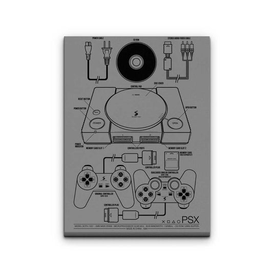 PSX - Canvas Print