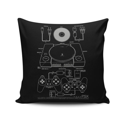 PSX (Alt) - Throw Pillow
