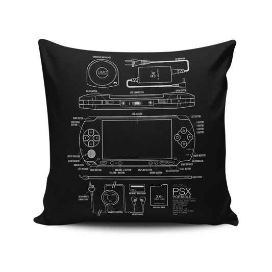 PSX Portable - Throw Pillow