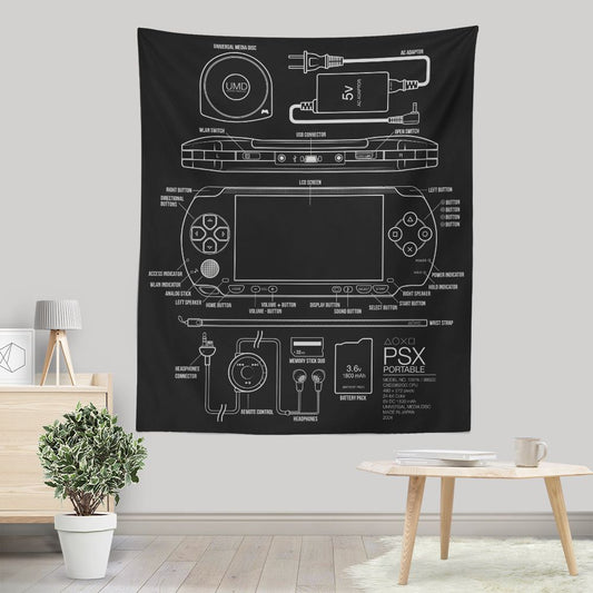 PSX Portable - Wall Tapestry