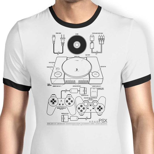PSX - Ringer T-Shirt