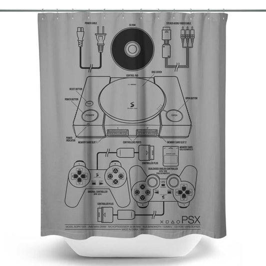 PSX - Shower Curtain