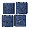 Pacman Fever - Coasters