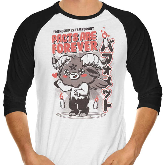 Pacts are Forever - 3/4 Sleeve Raglan T-Shirt