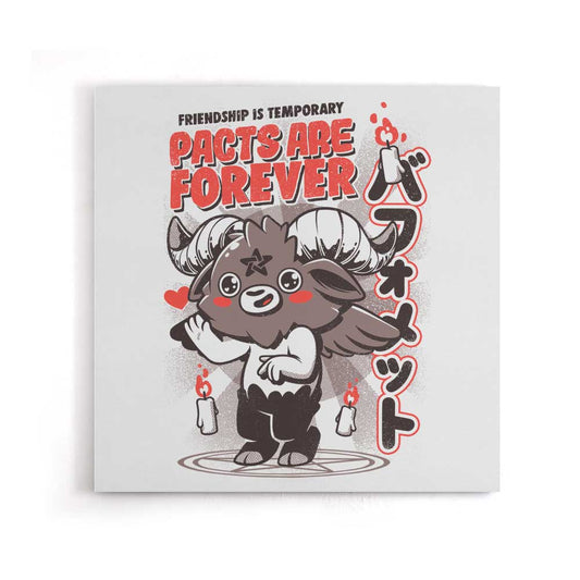Pacts are Forever - Canvas Print