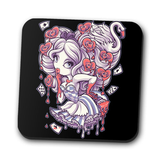 Painting the Roses Red - Coasters
