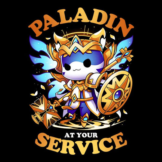 Paladin at Your Service - Canvas Print