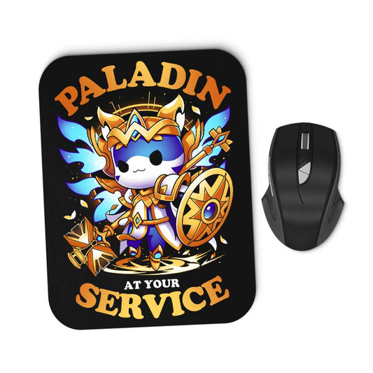 Paladin at Your Service - Mousepad
