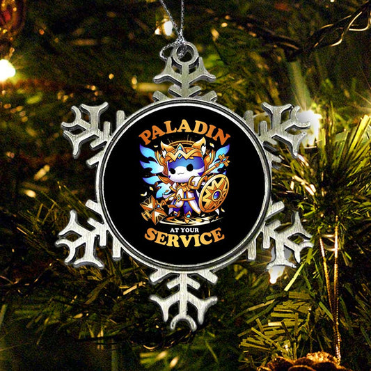 Paladin at Your Service - Ornament