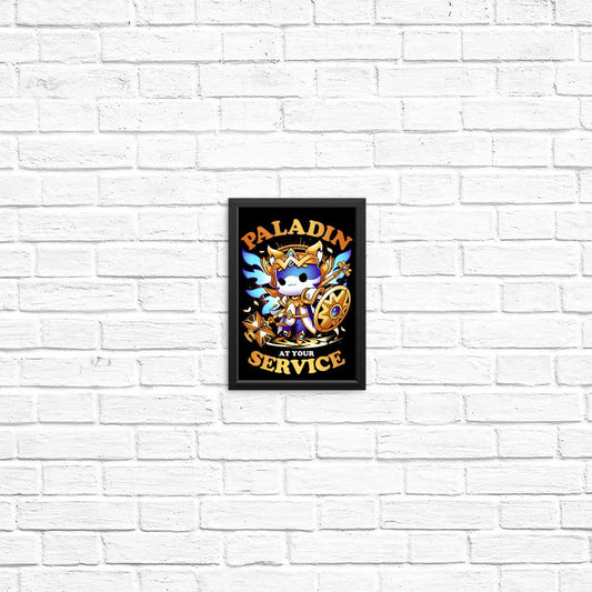 Paladin at Your Service - Posters & Prints