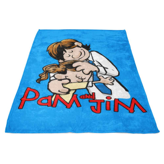 Pam and Jim - Fleece Blanket